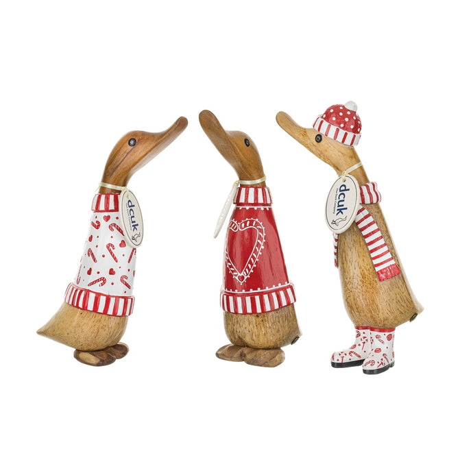 Dcuk Candy Cane Christmas Ducklings - Assorted