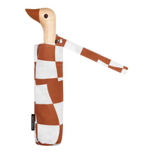 Load image into Gallery viewer, Original Duckhead Duck Umbrella Compact - Peanut Butter Checks