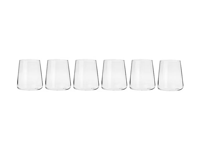 Krosno Avant-Garde Tumbler 380ML 6 Piece Gift Boxed