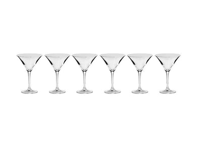 Krosno Avant-Garde Martini Glass Set Of 6 240ml