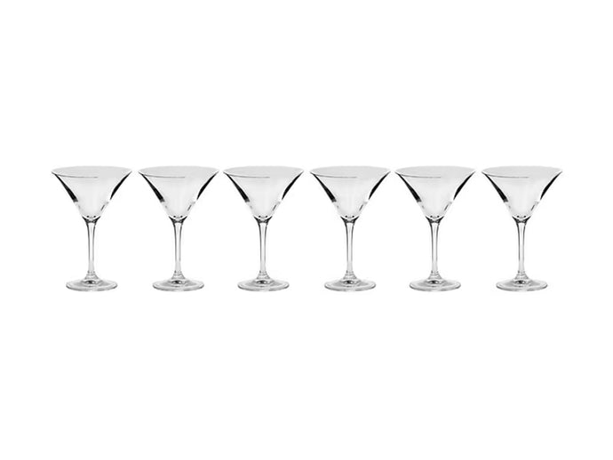 Krosno Avant-Garde Martini Glass Set Of 6 240ml