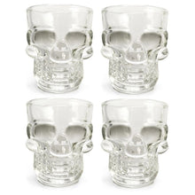 Load image into Gallery viewer, Kikkerland Skull Shot Glasses