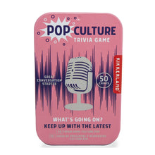 Load image into Gallery viewer, Kikkerland Pop Culture Trivia Tin