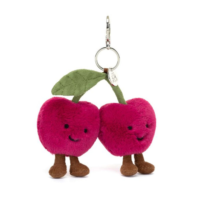 Jellycat Amuesables Cherries Bag Charm