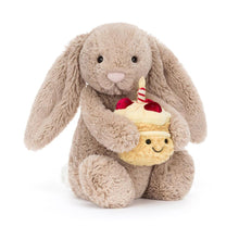 Load image into Gallery viewer, Jellycat Bashful Beige Bunny 'Birthday'