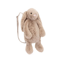 Load image into Gallery viewer, Jellycat Bashful Beige Bunny Backpack