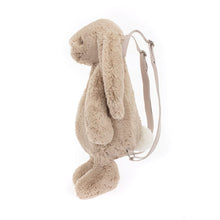 Load image into Gallery viewer, Jellycat Bashful Beige Bunny Backpack