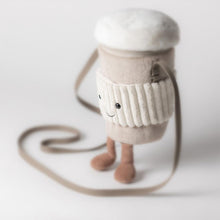 Load image into Gallery viewer, Jellycat Amuseables Coffee-To-Go Shoulder Bag