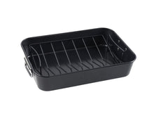 Load image into Gallery viewer, Bakers Secret Ultimate Non-Stick Roaster With Rack 38x26cm Gift Boxed