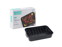Load image into Gallery viewer, Bakers Secret Ultimate Non-Stick Roaster With Rack 38x26cm Gift Boxed