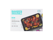 Load image into Gallery viewer, Bakers Secret Ultimate Non-Stick Roaster With Rack 38x26cm Gift Boxed