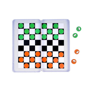 The Purple Cow Magnetic Checkers