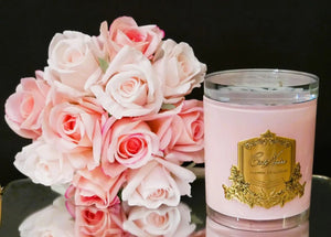 Cote Noire Limited Edition Pink/Gold Candle 450g - Pink Champagne