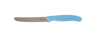 Victorinox Steak Knife Serrated 11cm - Skyline Blue (18+ PROOF OF AGE REQUIRED)