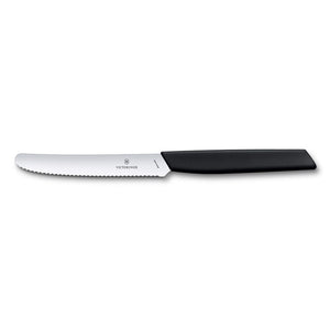 Victorinox Swiss Modern Steak Knife 11cm - Black - ZOES Kitchen