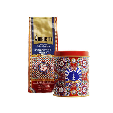 Bialetti Dolce & Gabbana Perfetto Moka Irresistibile Gift Tin 200g - ZOES Kitchen