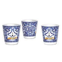 Load image into Gallery viewer, Bialetti Dolce &amp; Gabbana Gift Set - Moka 6 Cup + 3 Cups + Stirrers - Blue