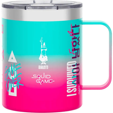 Bialetti Squid Games Thermic Camp Mug With Handle - 420ml