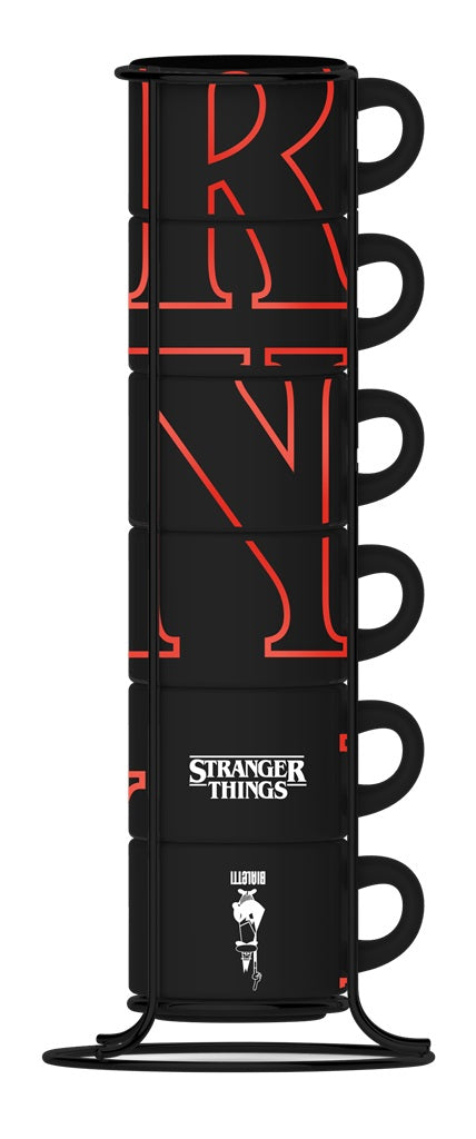 Bialetti Stranger Things Stackable Cups - Set of 6