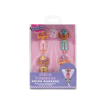 Load image into Gallery viewer, NPW Disco Cowboy Drink Markers 4 Piece Set - Multi-Coloured