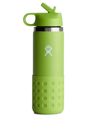 Hydro Flask Hydration Kids Bottle Wide Mouth 20oz/591ml - Seagrass - ZOES Kitchen