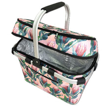 Load image into Gallery viewer, Sachi Picnic Basket 4 Person Insulated - Protea