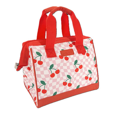 Sachi Lunch Bag Style 34 - Chequered Cherries