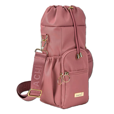 Crossbody Insulated Bottle Bag - Blush