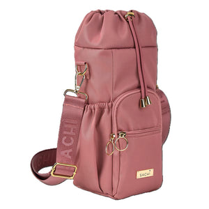 Crossbody Insulated Bottle Bag - Blush