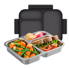 Load image into Gallery viewer, Bentgo Stainless Steel Lunch Box 1000ml - Black
