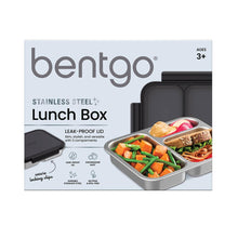Load image into Gallery viewer, Bentgo Stainless Steel Lunch Box 1000ml - Black