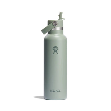 Hydro Flask Standard Mouth with Flex Straw Cap 21oz/621ml - Agave
