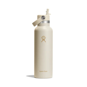 Hydro Flask Standard Mouth with Flex Straw Cap 21oz/621ml - Coconut