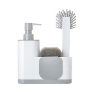 Rengo Monobloc Sink Caddy Set 4 Piece - White - ZOES Kitchen