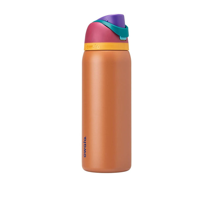 Owala FreeSip Stainless Steel Insulated 945ml - Gemstone Chic (Brown/Plum)
