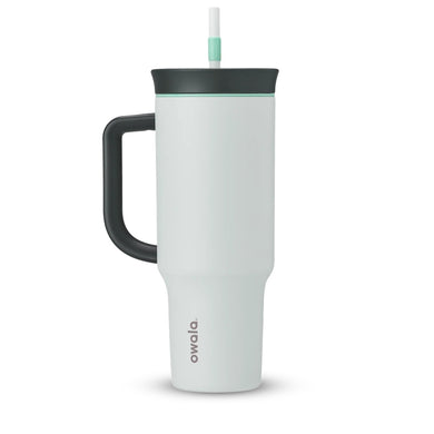 Owala Tumbler Stainless Steel Insulated 1.185l/40oz - Cloudscape (Grey/White)