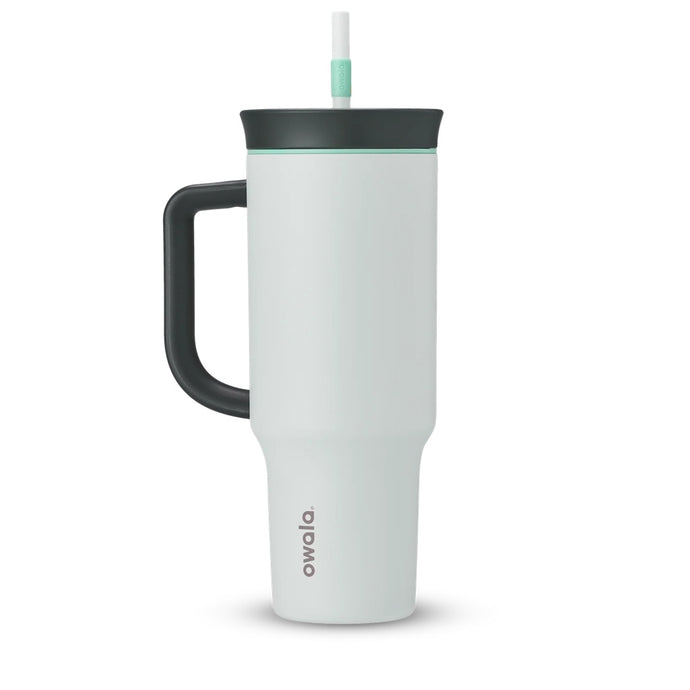 Owala Tumbler Stainless Steel Insulated 1.185l/40oz - Cloudscape (Grey/White)