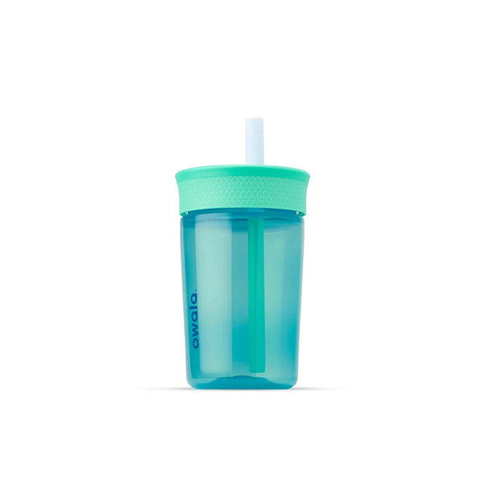 Owala Kids Tumbler Polypropylene 444ml/ 15oz -Blues (Teal/Aqua)