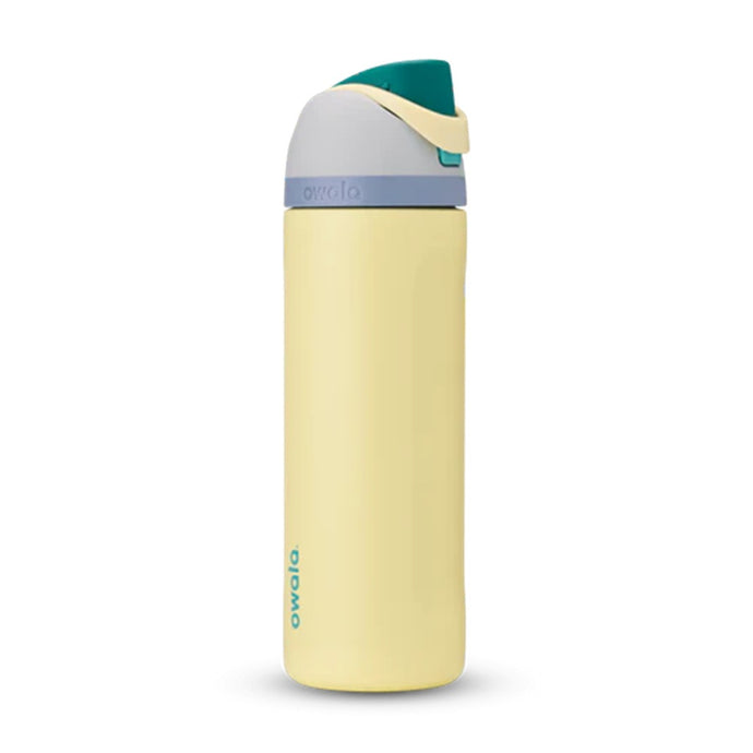 Owala FreeSip Stainless Steel Insulated 945ml - Sunny Daze (Grey/Yellow)