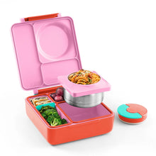 Load image into Gallery viewer, Omiebox Bento Box Hot &amp; Cold - Pink Berry - ZOES Kitchen