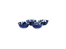 Load image into Gallery viewer, Tokyo Design Japonism Bowl Giftset 4 Piece - 14cm Blue Gift Boxed