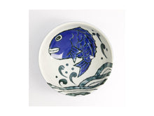 Load image into Gallery viewer, Tokyo Design Seafood Ramen Bowl 18.5x8cm Snapper Blue