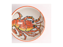 Load image into Gallery viewer, Tokyo Design Seafood Rice Bowl 11x6cm Lobster Red