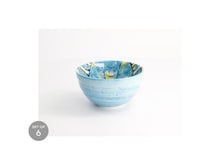 Load image into Gallery viewer, Tokyo Design Seafood Bowl 13x7cm Crab Light Blue