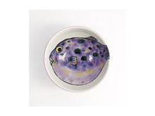 Load image into Gallery viewer, Tokyo Design Seafood Bowl 13x7cm Fugu Purple