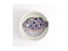 Load image into Gallery viewer, Tokyo Design Seafood Bowl 15.5x8cm Fugu Purple