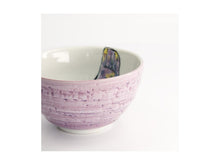 Load image into Gallery viewer, Tokyo Design Seafood Bowl 15.5x8cm Fugu Purple