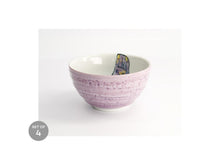 Load image into Gallery viewer, Tokyo Design Seafood Bowl 15.5x8cm Fugu Purple