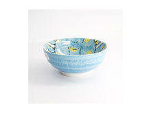 Load image into Gallery viewer, Tokyo Design Seafood Ramen Bowl 18.5x8cm Crab Light Blue