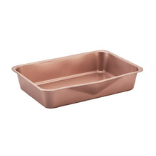 Load image into Gallery viewer, Wiltshire Bakeware Smart Stack Roast Pan - Rose Gold - ZOES Kitchen